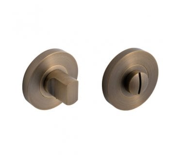 Eclipse Ultimate 34364 Stainless Steel Bathroom Turn & Release Set - Matt Antique Brass