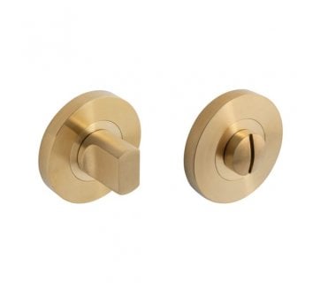 Eclipse Ultimate 34365 Stainless Steel Bathroom Turn & Release Set - Satin Brass