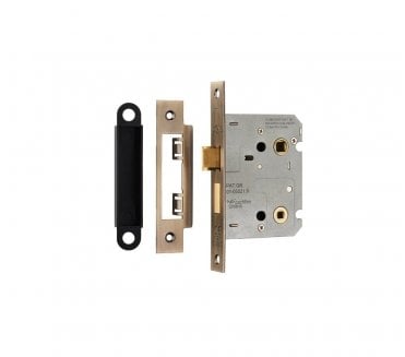 Eurospec BAE Easi-T Bathroom Mortice Lock - Antique Brass