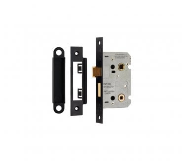 Eurospec BAE Easi-T Bathroom Mortice Lock - Matt Black