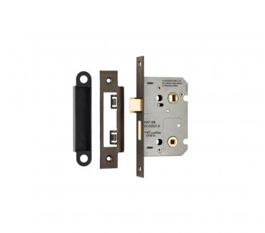 Eurospec BAE Easi-T Bathroom Mortice Lock - Matt Bronze