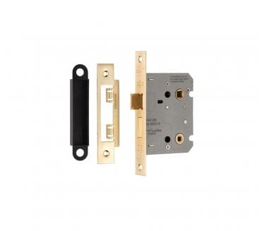 Eurospec BAE Easi-T Bathroom Mortice Lock - Polished Brass