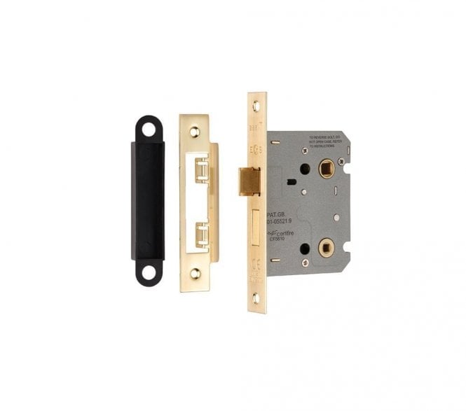 Eurospec BAE Easi-T Bathroom Mortice Lock - Satin Brass