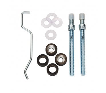 Eurospec BBF Back To Back Fixing Kit for Pull Handles 19mm dia. - Matt Black