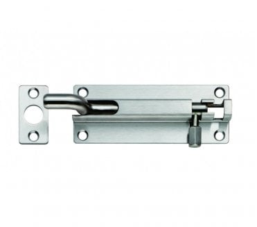 Eurospec BBT Stainless Steel Barrel Bolts - Cranked - Satin Stainless Steel
