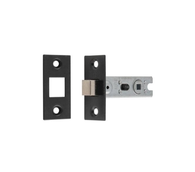 Eurospec BTD Bolt-Through Tubular Mortice Deadbolt - Matt Black
