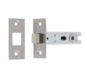 Eurospec BTD Bolt-Through Tubular Mortice Deadbolt - Satin Stainless Steel