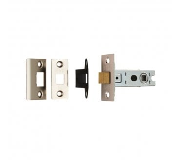 Eurospec BTL2 63mm Bolt-Through Tubular Mortice Latch - Nickel Plated