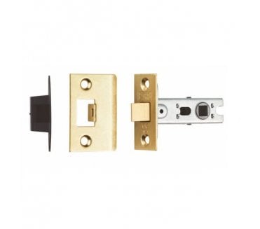 Eurospec BTL3 76mm Bolt-Through Tubular Mortice Latch - Electro Brassed