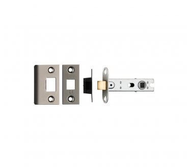 Eurospec BTL30/SQ 76mm Bolt-Through Tubular Mortice Latch  - Matt Bronze