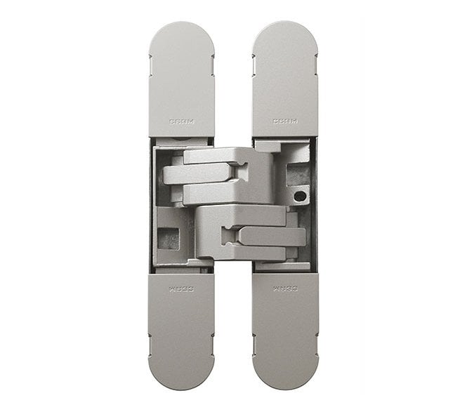 Eurospec CEAM 1129 3D Concealed Hinge - 100mm - Satin Nickel