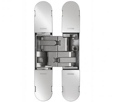 Eurospec CEAM 1130 3D Concealed Hinge - 134mm - Polished Nickel