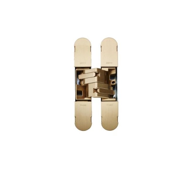 Eurospec CEAM 1130 3D Concealed Hinge - 134mm - Satin Brass