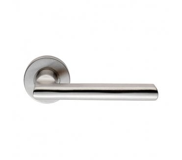 Eurospec CSL1134 Carlton Door Handle On Rose - Satin Stainless Steel