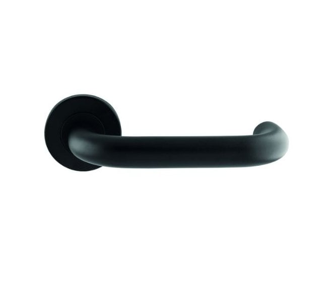 Eurospec CSL1190 Nera Return to Door Safety Door Handles - Matt Black