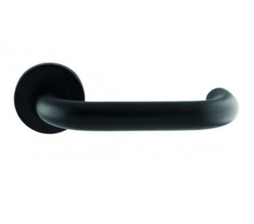 Eurospec CSL1190 Nera Return to Door Safety Door Handles - Matt Black