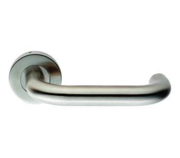 Eurospec CSL1190 Nera Return to Door Safety Door Handles - Satin Stainless Steel