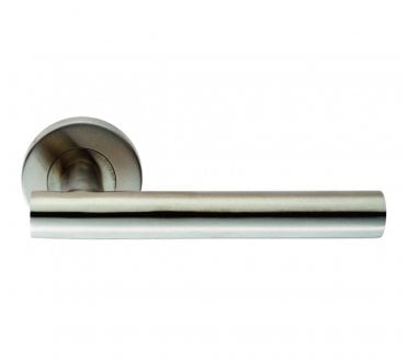 Eurospec CSL1194 Philadlephia T-Bar Door Handle On Rose - Satin Stainless Steel