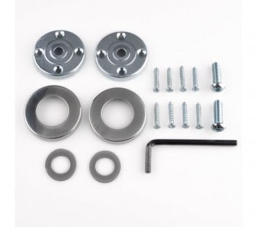 Eurospec CSR1005 Face-Fix Rose Pack For Pull Handles - Polished Stainless Steel