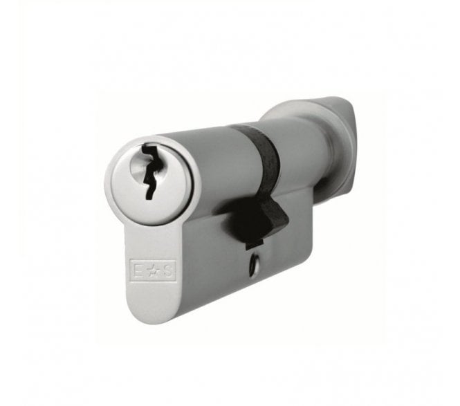 Eurospec CYA Europrofile 5-Pin Cylinder & Thumbturn - Satin Chrome