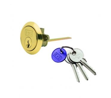 Eurospec CYA73520 Replacement Rim Cylinder - Polished Brass