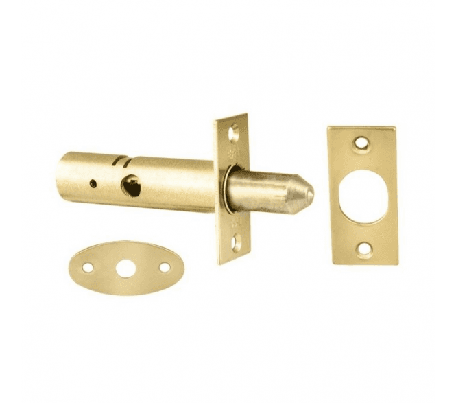 Eurospec DSB8225 Security Mortice Rackbolts - Polished Brass