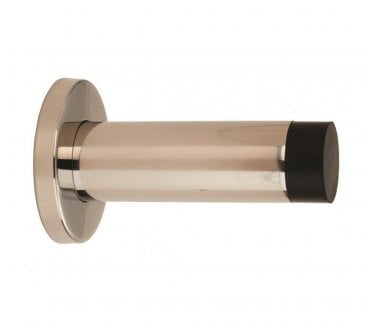 Eurospec DSW1016 Skirting Mounted Door Stop 76mm - Polished Stainless Steel
