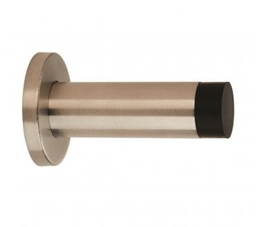 Eurospec DSW1016 Skirting Mounted Door Stop 76mm - Satin Stainless Steel