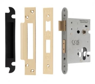 Eurospec ESS Europrofile Easi-T Mortice Sashlock Case - PVD Brass