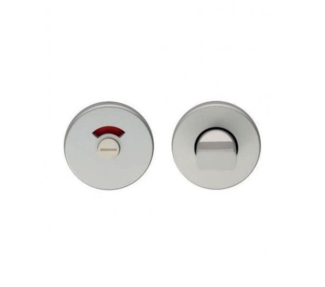 Eurospec EST4005 Bathroom Turn & Indicator Release Set - Satin Aluminium