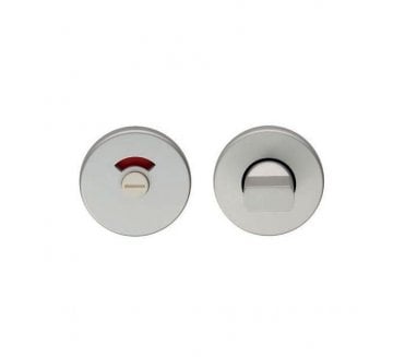 Eurospec EST4005 Bathroom Turn & Indicator Release Set - Satin Aluminium