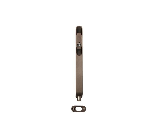 Eurospec FBT1008/R Lever Action Flush Bolt 202mm - Matt Bronze (Radius)