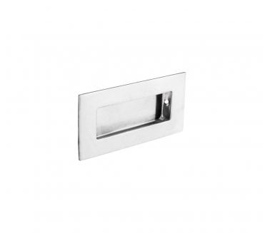 Eurospec FPH1000 Rectangular Sliding Flush Pull 102x51mm - Polished Stainless