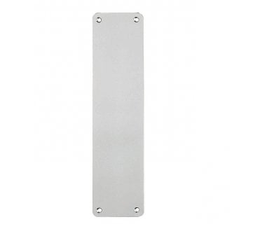 Eurospec FPP Stainless Steel Finger Plate (Plain) - Satin Stainless Steel