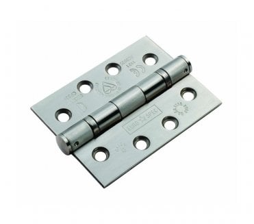 Eurospec Grade 316 Stainless Steel 102x76mm Ball Bearing Hinges - Satin Stainless Steel