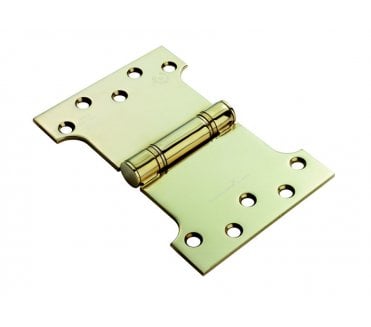 Eurospec H2N Grade 13 Fire Rated Ball Bearing Parliament Hinges (Pair) 102x102mm - PVD Brass