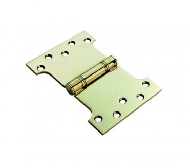 Eurospec H2N Grade 13 Fire Rated Ball Bearing Parliament Hinges (Pair) 102x152mm - PVD Brass
