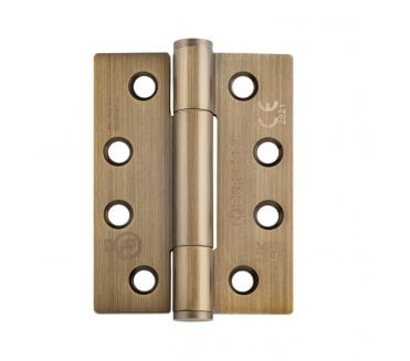 Eurospec H3N 102x76mm Concealed Bearing Heavy Duty Butt Hinges - Antique Brass (Pair)