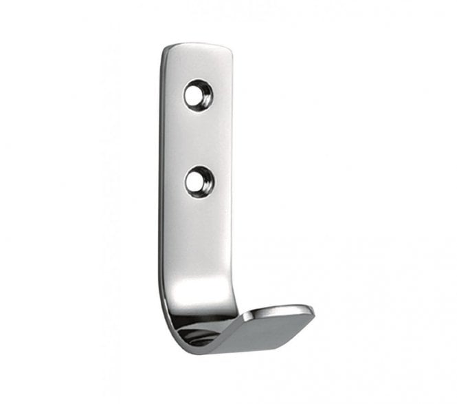 Eurospec HCH1012 Flat Coat Hook - Satin Stainless Steel