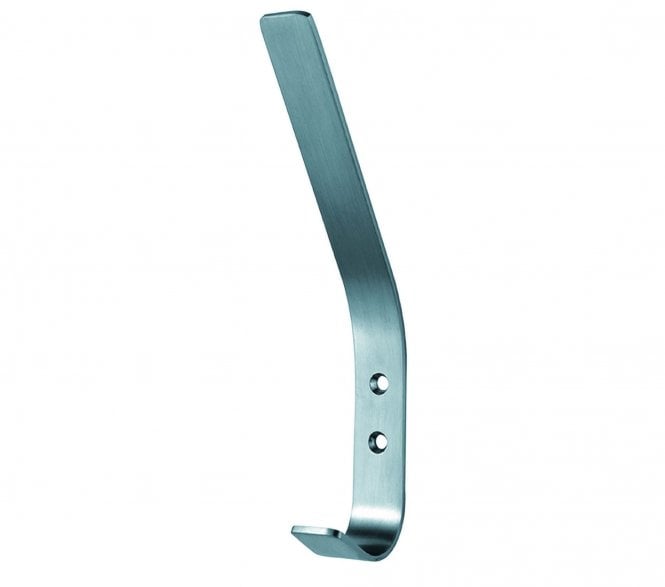 Eurospec HCH1013 Flat Hat & Coat Hook - Satin Stainless Steel