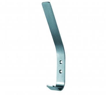 Eurospec HCH1013 Flat Hat & Coat Hook - Satin Stainless Steel
