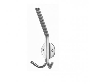 Eurospec HCH1014 Large Hat & Coat Hook - Satin Stainless Steel