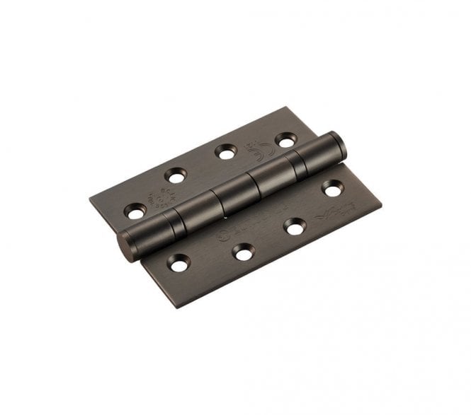 Eurospec HIN1433P 102x76mm Ball Bearing Butt Hinges (Pair) - Matt Bronze