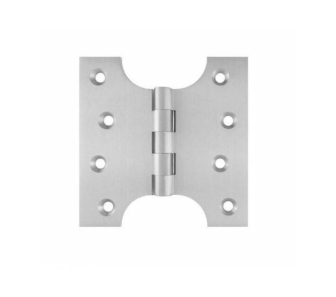 Eurospec HIN3424 102x102mm Parliament Hinges (Pair) - Satin Chrome