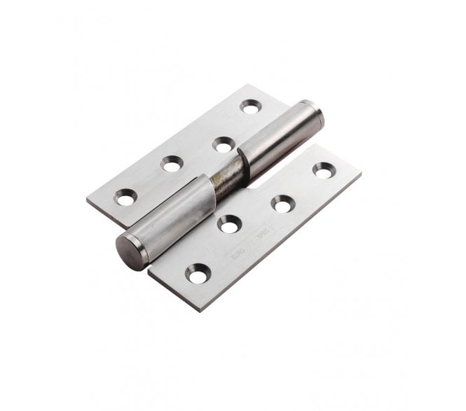 Eurospec RBH1433 102x76mm Rising Butt Hinges (Pair) - Satin Stainless Steel