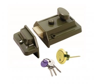 Eurospec RCN8160 Rim Nightlatch & Cylinder - Green