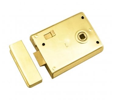 Eurospec RLE8043 Rim Latch - Polished Brass