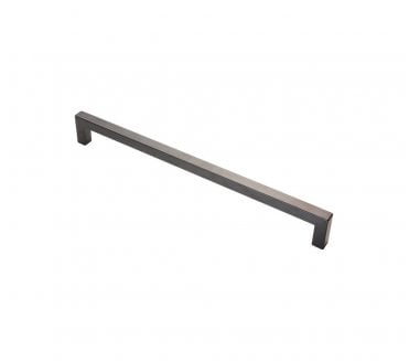 Eurospec SSM Square Stainless Steel Pull Handle  450mm - Matt Black