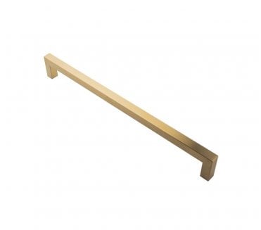 Eurospec SSM Square Stainless Steel Pull Handle  450mm - Satin PVD