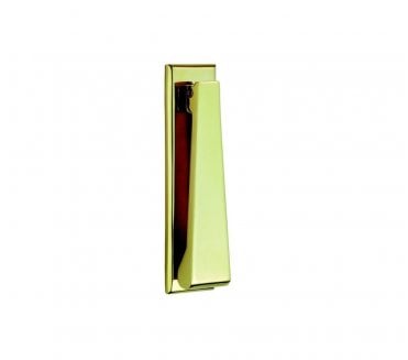 Eurospec SWE1020PVD Slimline Door Knocker - PVD Brass